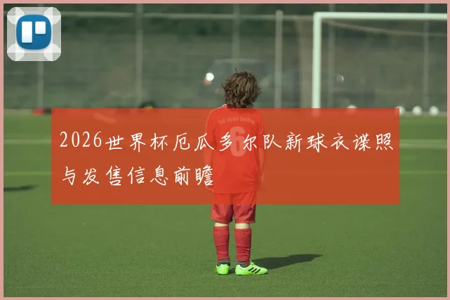 2026世界杯厄瓜多尔队新球衣谍照与发售信息前瞻